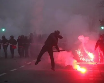 В Италии прошли столкновения между антифашистами и националистами