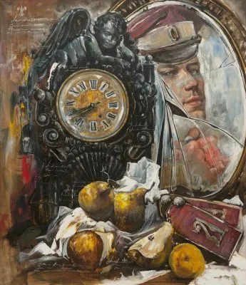 Памяти Ледяного похода 1918 г. Картины Андрей Ромасюкова. От сердца к солнцу!