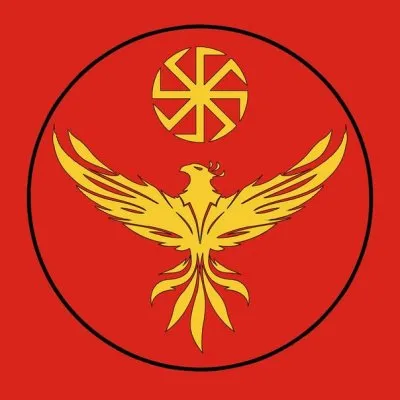 Рота родноверов Новороссии представила свою эмблему