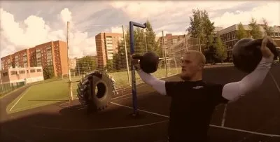 Силовая тренировка Русичей