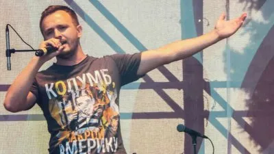 Глеб Корнилов в Донецке: "Верит в нас несгибаемый Донбасс!"