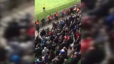 Русские фанаты в Кишенёве: Приднестровье - русская земля!