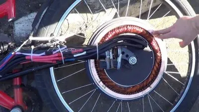 Модель мотор-колеса для авто. Асинхронное велоколесо. Дмитрий Дуюнов