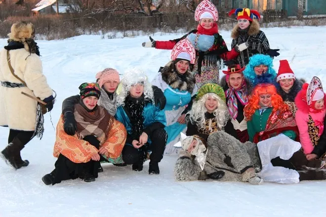Колядушки. Санта Клаус и Дед Мороз