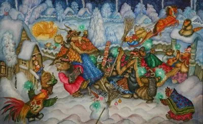 Щедрый вечер, Шедрый Год, Щедрец