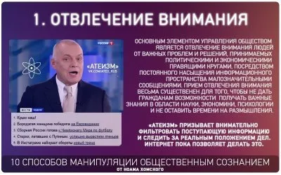 10 способов манипуляции общественным мнением
