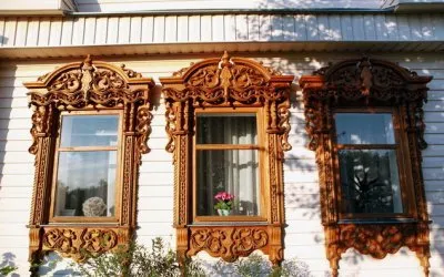 Русское зодчество: деревянные дома Суздаля