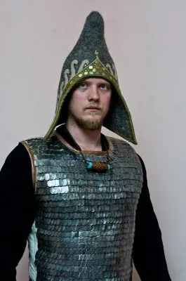 Воссоздан комплект защиты и вооружение скифского воина