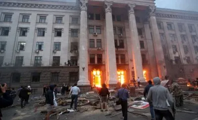 В украинских застенках Новой Хазарии умер герой расстрелявшей жидовку соучастницу одесской бойни