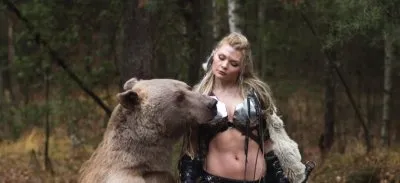 Русский медведь - фотосессия