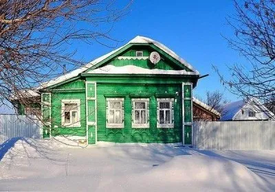 Сказочные домики русских деревень