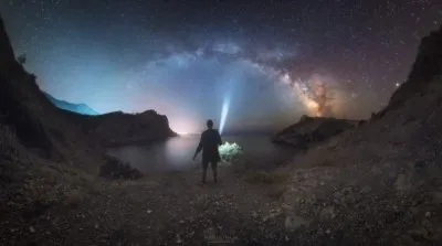 Обворожительная, ведическая красота ночного Крыма