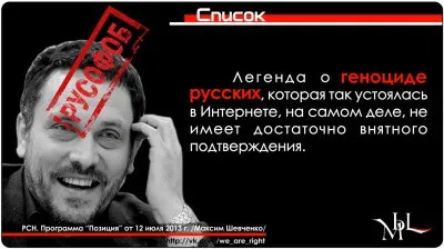 Максим Шевченко прогнулся под Хабад.