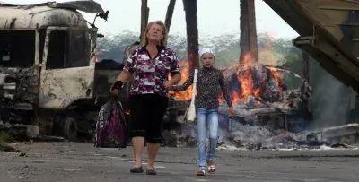 Беженцы с Украины находят приют в России