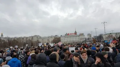 Массовые задержания по всей стране участников протеста против коррупции