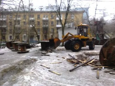 Мэрия снесла одну из лучших детских площадок Москвы