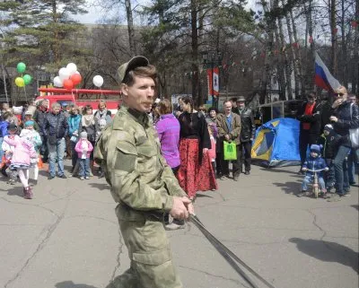 Русский день на первомайской площадке