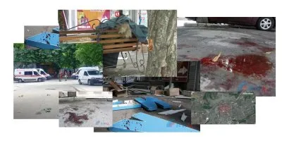 Двойной теракт украинских фанатиков в Луганске