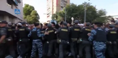 Столкновения мусульман с полицией на Курбан-байрам 1 сентября в Москве