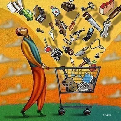 Материальное проклятие человечества