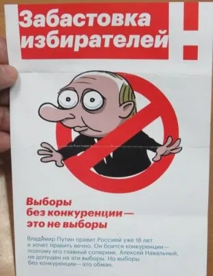 Поддержите ли Вы забастовку избирателей на выборах президента 2018? [ОПРОС]