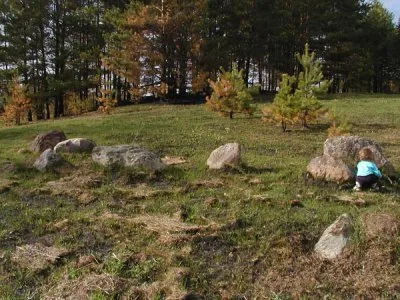 Древнее святилище на озере Воловжа