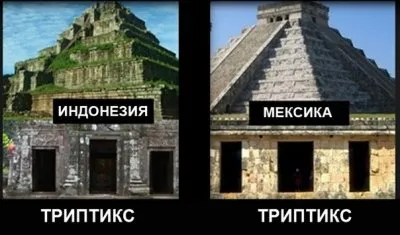 Удивительные сходства пирамид по разные стороны океана