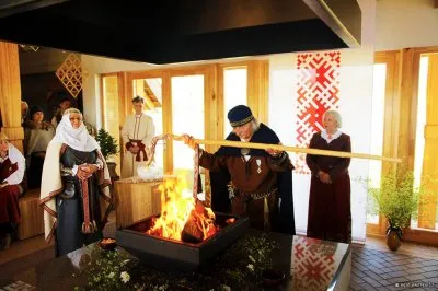Храм Диевтуров в Латвии