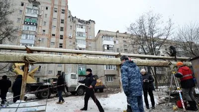 Взрыв газа произошел в городе Шахты Ростовской области