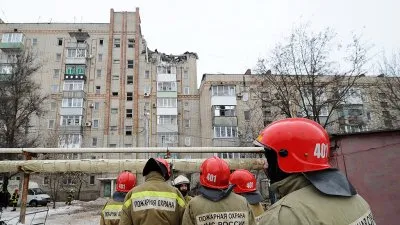 Взрыв газа произошел в городе Шахты Ростовской области