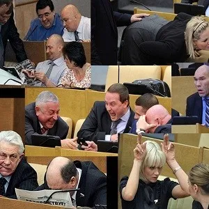 Слабоумная элита России во главе государства