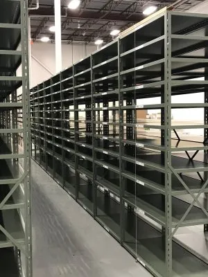 Продажа и изготовление полочных стеллажей для складов