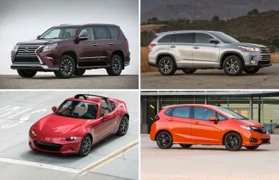 10 самых надежных автомобилей 2018 года