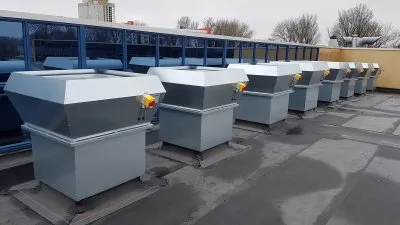 Крышные вентиляторы: основные характеристики, классификация и назначение