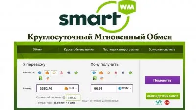 Какие возможности открывает обменник Smartwm.biz