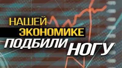 Нашей экономике подбили ногу