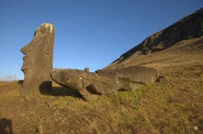 Истуканы острова Пасхи появились в 19 веке?