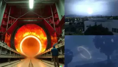 Над ЦЕРН снова открылся портал?