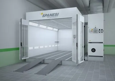 Виды окрасочных камер: выбор по типу производства и материалам